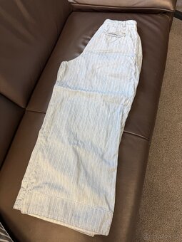 Dámské široké kalhoty- rifle luxusní značky LIU JO - 8