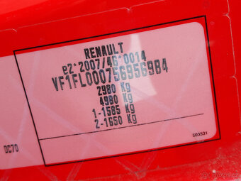 Renault Trafic 1,6 DCi zvýšený - Len 5800 KM - 8