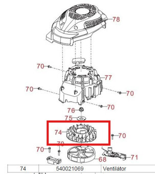 Benzínová sekačka Hecht 546 C - 8