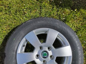 Škoda Octavia II | Pneu Nepoužité Al disky 195/65 R 15 Letní - 8