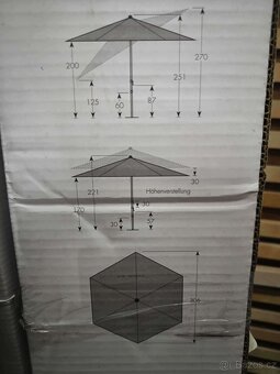 Zahradní slunečník Doppler Expert Auto Tilt 320 cm - 8