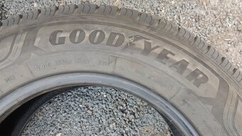 4ks letních pneu Goodyear 225/65/16C, dot24/22,6mm - 8