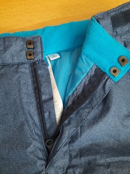 Oteplováky - zimní kalhoty vel. 170 - 8