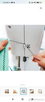 Šicí stroj Solac SW8220 Coton 12.0 bílý - 8