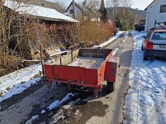 Odpružený vojenský vlek za traktor tovární výroby - 8
