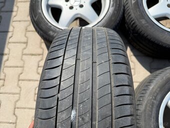 4x al kola 5x112 16 + pneu letní 225/55 R16 - 8