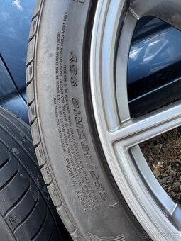 Alu kola AEZ 5x112 r18 et40 J8 +podložky 1500Kč - 8