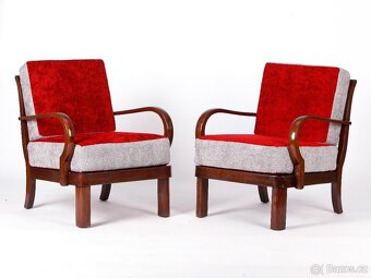 Starožitná křesla po renovaci, 2 kusy. - 8