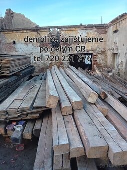 Máme zájem o staré trámy a staré dřevo - 8