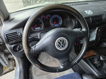 KOŽENÝ SEDAČKY + MODRÁ ALCANTARA VW PASSAT B5,5 - 8