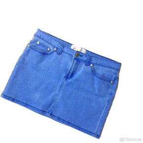 DÁMSKÁ SUKNĚ. RIFLOVÁ. PRUŽNÁ VEL 12-40 - 8