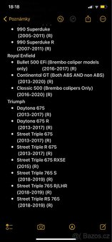 Brzdové destičky - 8