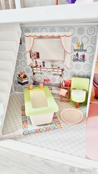 XXL bytelný domeček pro panenky, dům pro Barbie, dollhouse - 8