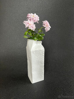 Rosenthal Porcelánová váza Milk Carton 16 cm, F. Yang - 8