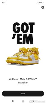 Nike Air Force 1 Mid Off-White - 8