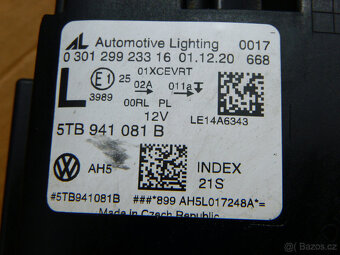 VW Touran světlo 5TB941081B 5TB941036B - 8