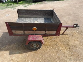 Prodám vlek za auto,čtyřkolku,traktůrek - 8