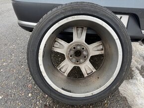 Rezervní alu kolo 5x112 Audi R18 nová pneu 235/40/18 - 8