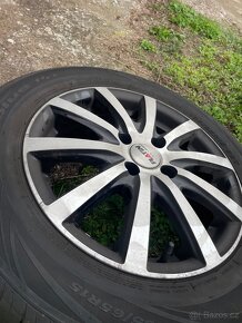 ALU kola R15 Platin P69 + letní pneu + TPMS senzory - 8