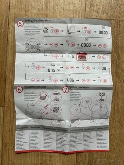 Budík s rádiem - Nikkei NR280P - 8