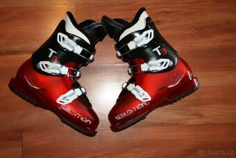 lyže Dynamic 130 cm ,Salomon lyžáky - 8