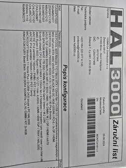 Prodám herní PC Hal3000 - Platí do smazání - 8