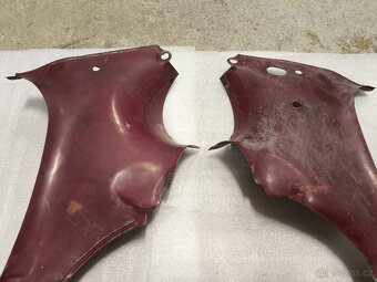 Podsedlové plechy JAWA, ČZ - 8