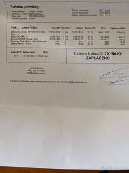 Dětské kolo woom 3 - 8