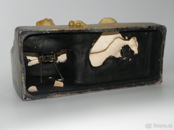 Staré krbové hodiny Bechyně - 8