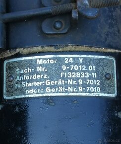 startér let. motoru Luftwaffe, Fl 32833-11, WW2 - 8