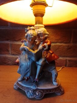 V Ý P R O D E J ... Krásná figurální stolní lampa. - 8