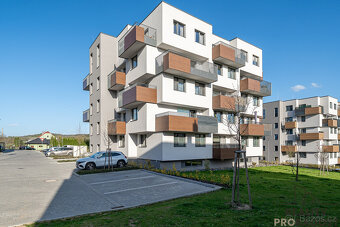 Pronájem bytu 2+kk v novostavbě s terasou, 66 m2, 4.p., Hran - 8