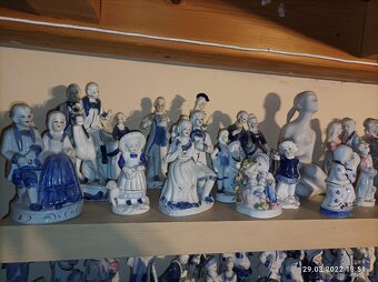 Porcelánové sošky sbírka 160 ks - 8