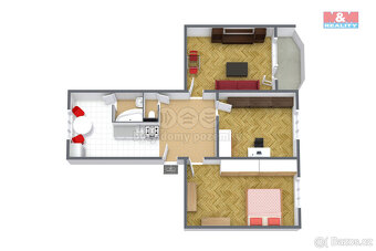 Prodej bytu 3+1, 82 m², Sokolov, ul. Švabinského - 8