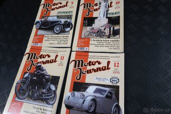 ROČNÍK 2010 MOTOR JOURNAL, ŠKODA 1000 MBX, VESPA, PRAGA RN, - 8