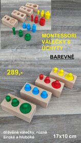 Dřevěné montessori hračky - 8