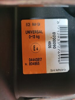 Autosedačka MAXI COSI pro děti 0-13 kg - 8