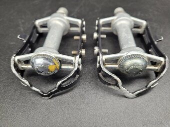 Pedály Campagnolo Super Record - titanové osy - 8