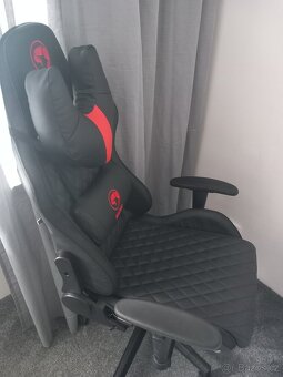 Luxusní kancelářské křeslo podsvícené - 8