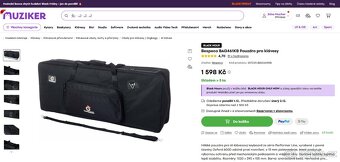 Bespeco BAG461KB Nové pouzdro pro klávesy - 8