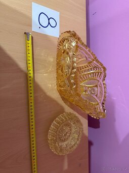 Broušené mísy z olovnatého křišťálu - 8