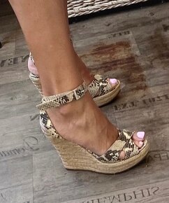 Jimmy Choo boty na klinku, originál - 8