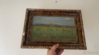 Starý malovaný obraz.. - 8