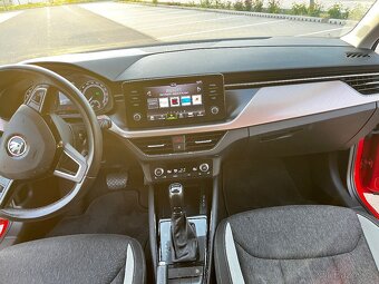 Škoda Scala 1.6 TDI 85 kW – Automat, krásná červená, top sta - 8