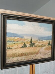obraz PODHORSKÁ KRAJINA, olej, Josef Fiala - 8