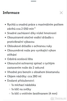 Parkside nůžky na živý plot - 8