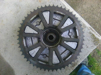 Jawa 250/350 Panelka - p.vidle,kola,skoro nová rozeta,karbur - 8