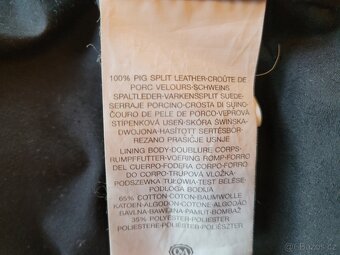 Pánská kožená bunda – vepřovice - 8