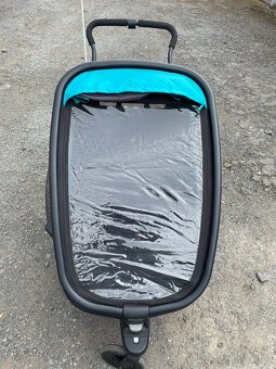 Sportovní cyklovozík Hamax Pioneer pro 2 děti - 8