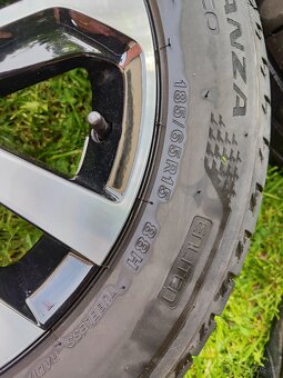 Letní sada VW Polo r15 5x100 Bridgestone 185/65/15 - 8